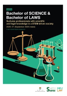 6858 Bachelor of Science and Bachelor of Law Leaflet